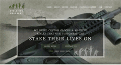 Desktop Screenshot of evolutionweaponry.com