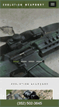 Mobile Screenshot of evolutionweaponry.com